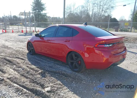 2014 Dodge Dart Gt z USA, uszkodzony, nr VIN 1C3CDFEB3ED700341